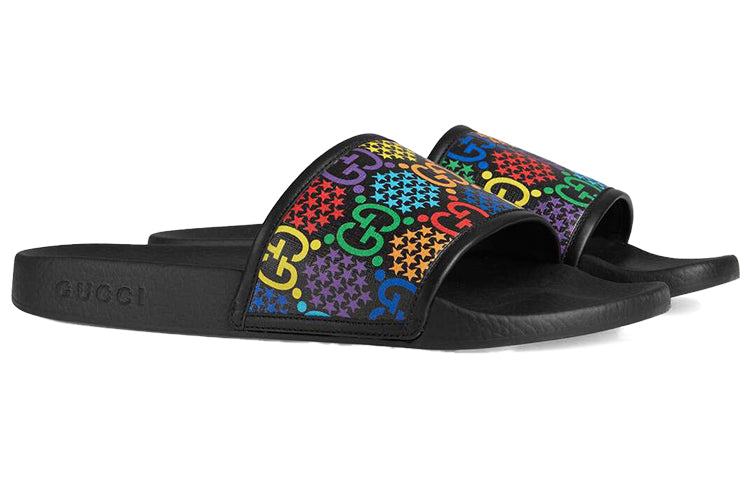 Gucci Slide 'Psychedelic - Black' 610089-H2030-1102