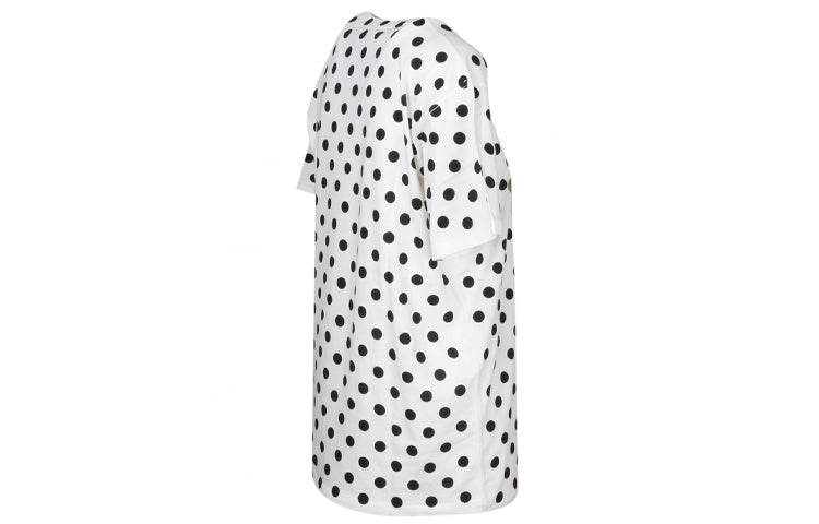 (WMNS) Gucci With Round Neck And Wave Dot Letters For White 615044-XJCLK-9381