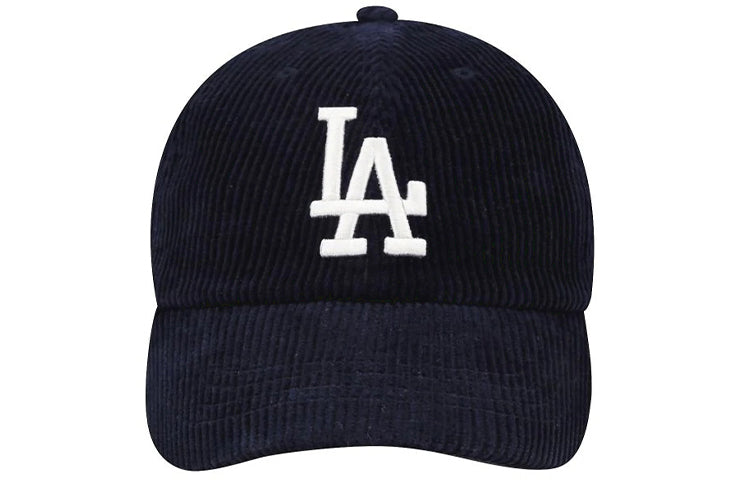 MLB LA Corduroy Baseball Dark Blue Cap 32CPYJ911-07N