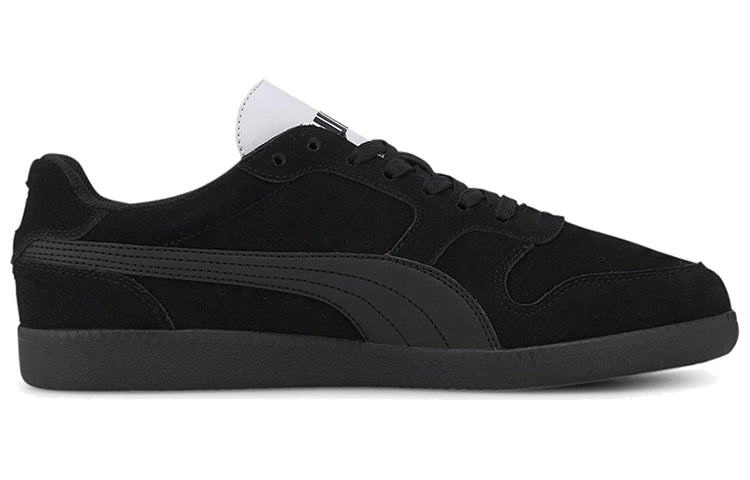 PUMA Icra Black Casual Low Board Shoes 'Black White' 356741-50