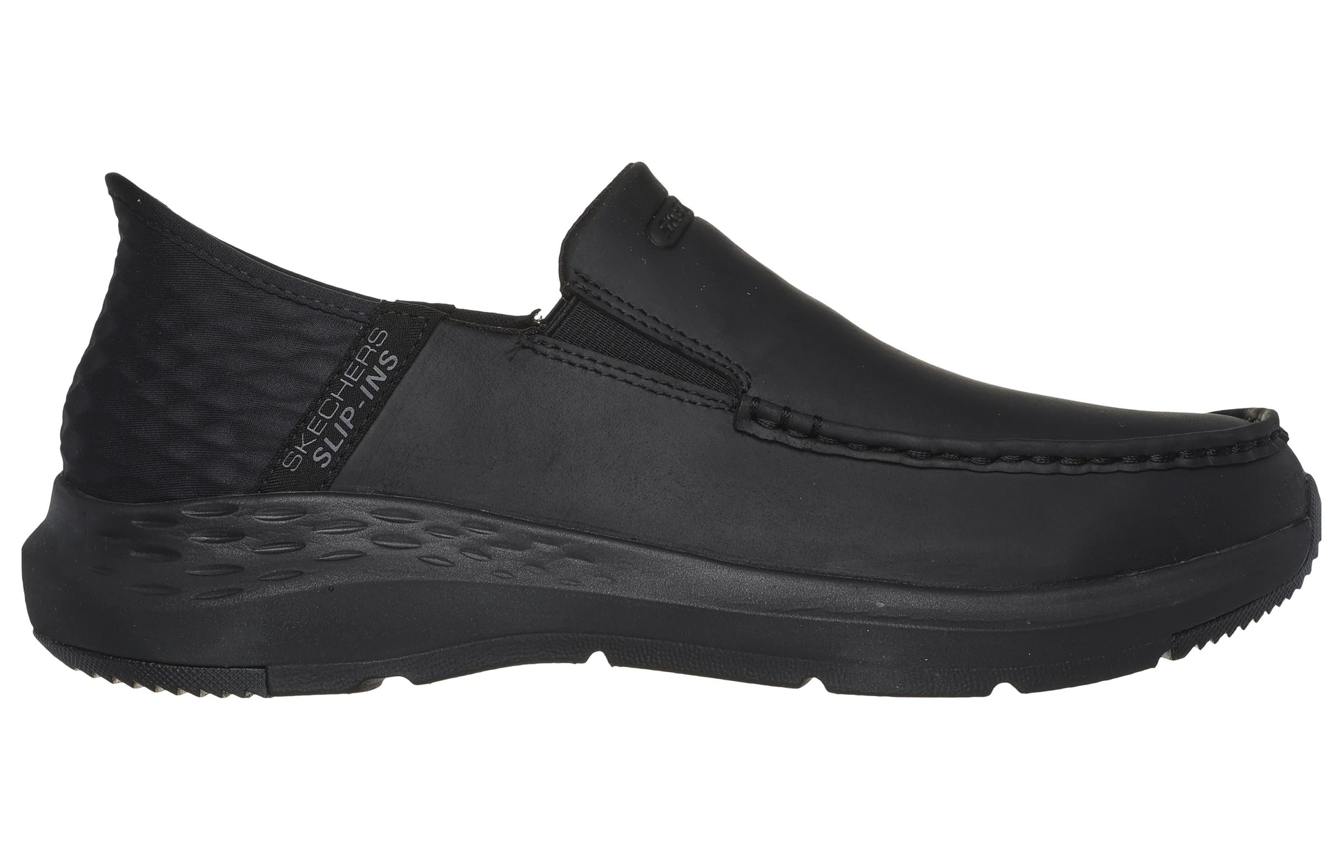 Skechers Slip-ins Relaxed Fit Parson Oswin 'Pure Black' 204866-BBK