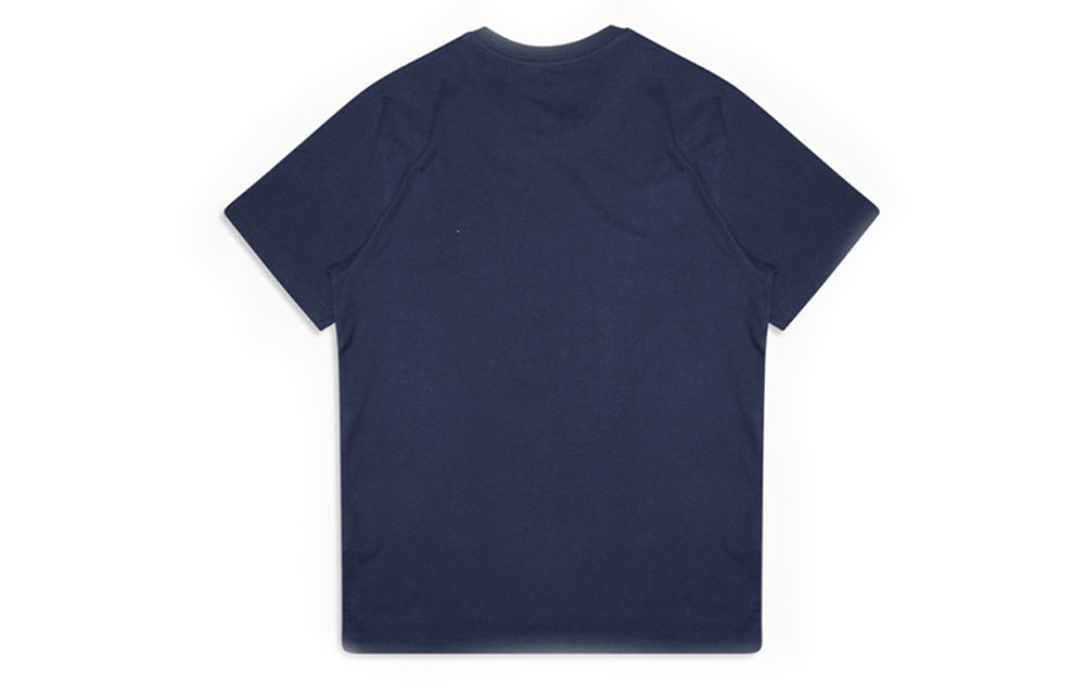 Men's Levis Levi's SS20 LOGO Printing Pure Cotton Short Sleeve Navy Blue 22491-0663