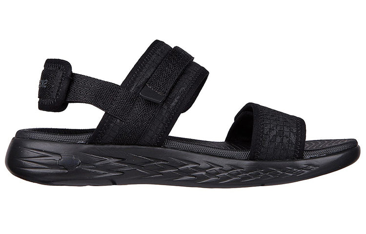 (WMNS) Skechers On-The-Go 600 Sandals 'Black' 140775-BBK