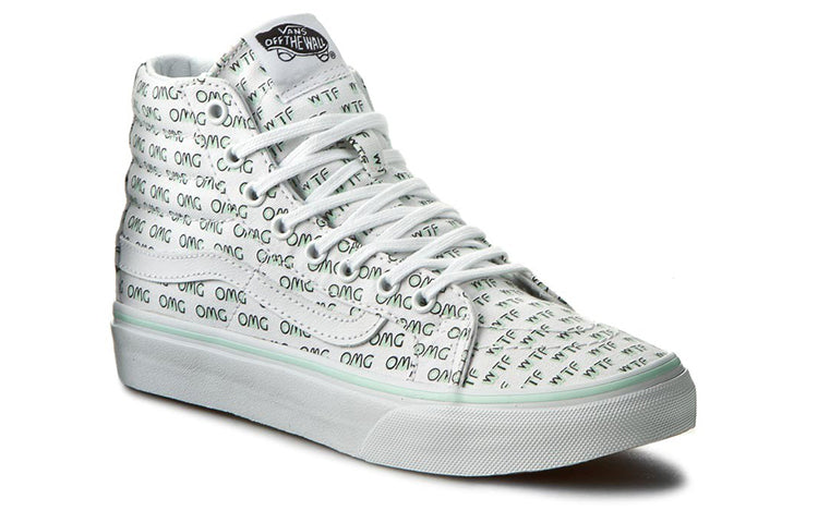 Vans SK8-HI Slim White/Green VN0A32R2MUR