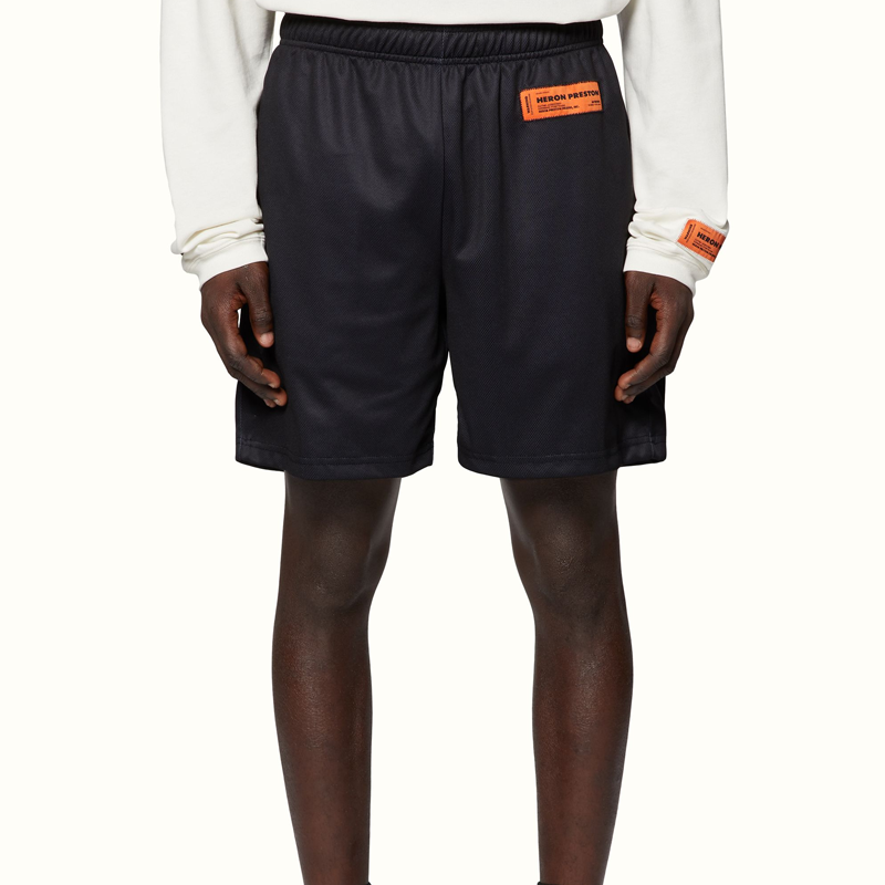 HERON PRESTON Dry Fit Shorts 'Black' HMVH001S22JER0011000