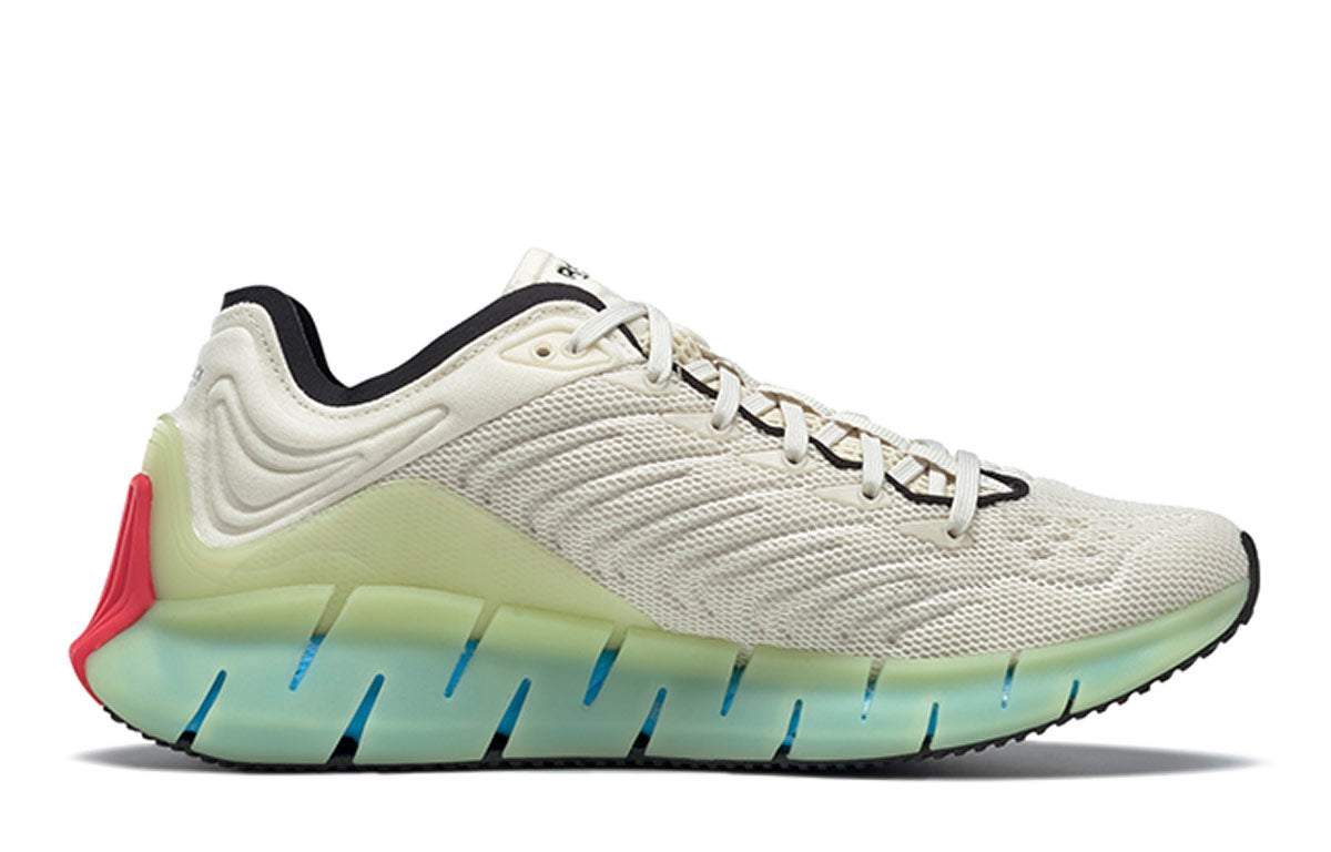 (WMNS) Reebok Zig Kinetica Sports Casual Shoes 'White Green' FV3878