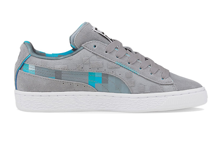 (GS) PUMA Minecraft x Suede 'Diamond Block' 384485-02