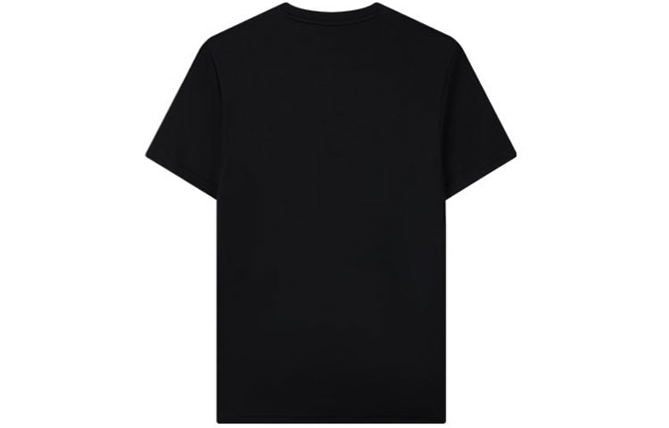 FILA Alphabet Printing Athleisure Casual Sports Round Neck Short Sleeve Black F11M138170F-BK