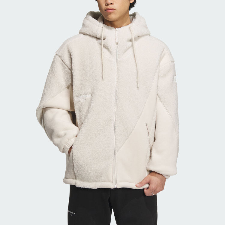 adidas St Mix Knit Jackets Asia Sizing 'White' IP4974
