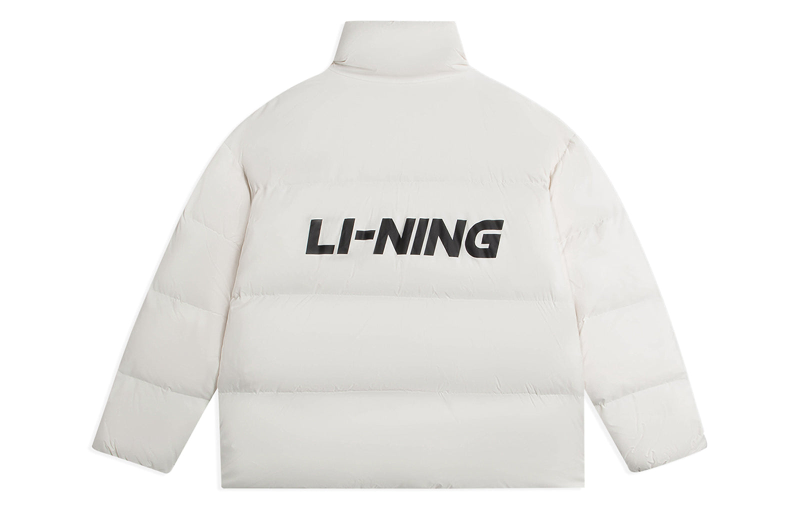 Li-Ning Graphic Short Down Jacket 'White' AYMS337-2
