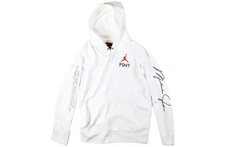 Air Jordan 12 x PSNY Hoodie 'White' AA8889-100