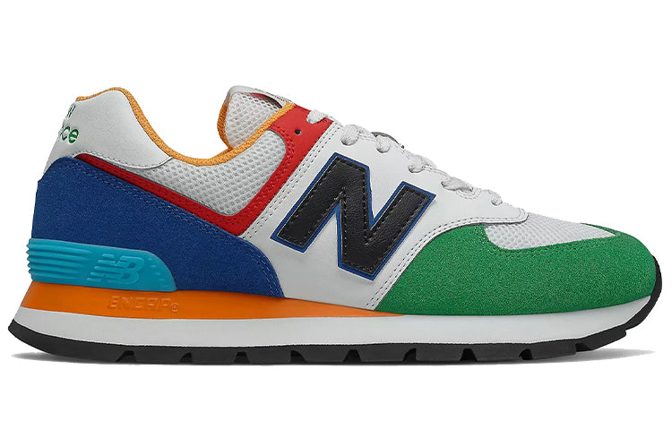 New Balance 574 'Rugged - White Varsity Green' ML574DRM