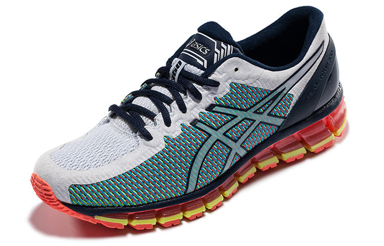 ASICS Gel-Quantum 360 CM 'White Navy Safety Yellow' T6G1N-0158