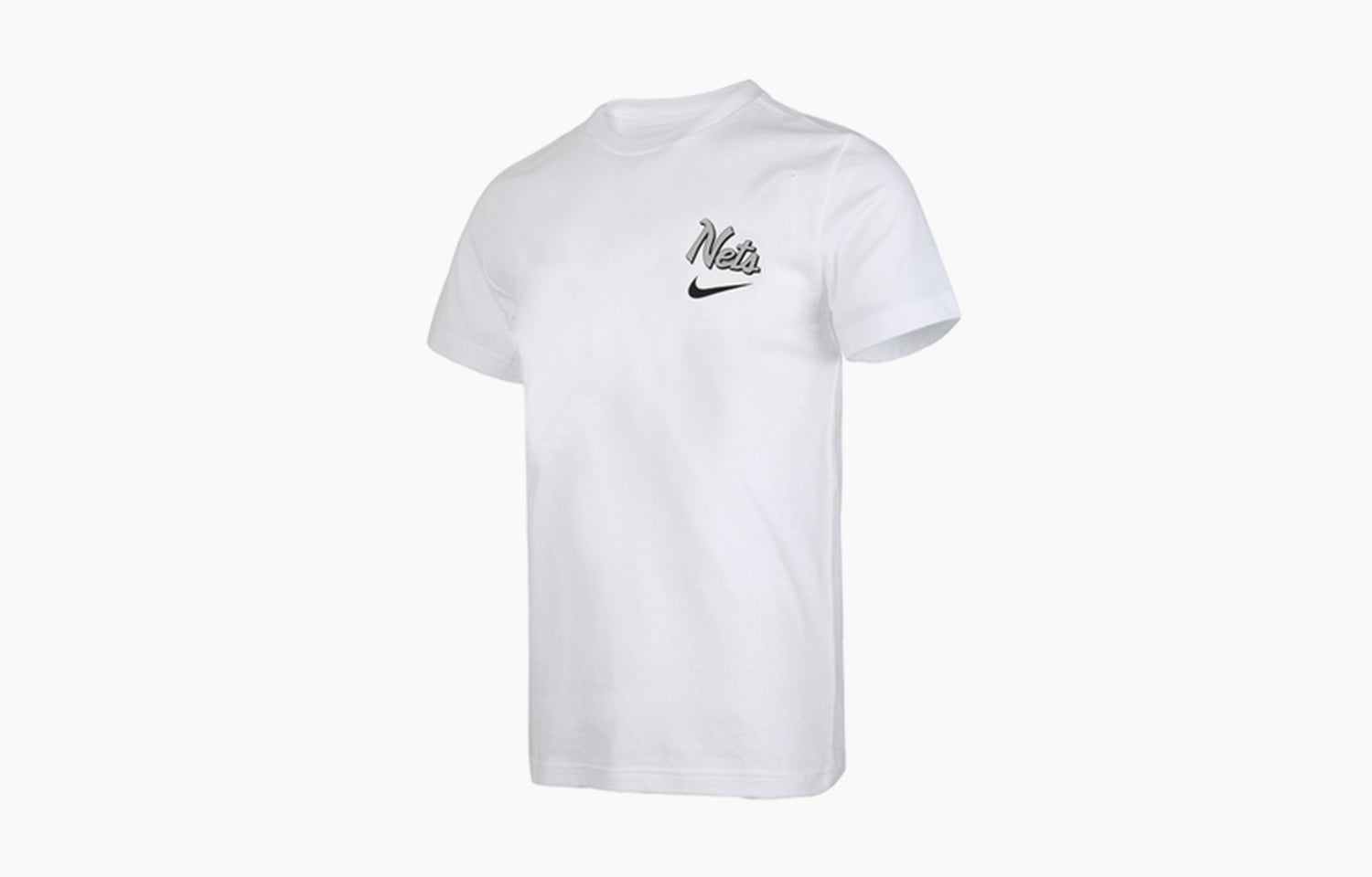 Nike Brooklyn Nets Printing Basketball Short Sleeve White CK9075-100
