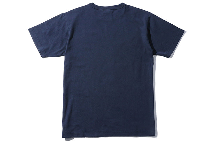 UNDEFEATED x Champion Crossover Cuff Embroidered Short Sleeve Unisex Navy Blue C8-P369-NV