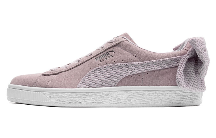 (WMNS) PUMA Suede Bow Uprising Sneakers Pink 367455-03