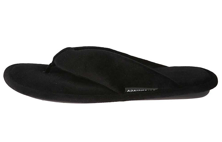 Balenciaga Soft Thong Slides 'Black Velvet' 644738W29Z01000