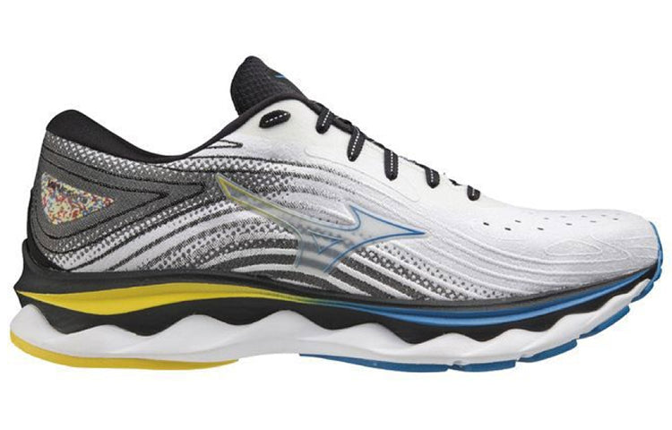 Mizuno Wave Sky 6 Super Wide 'White Blue Yellow' J1GC221101
