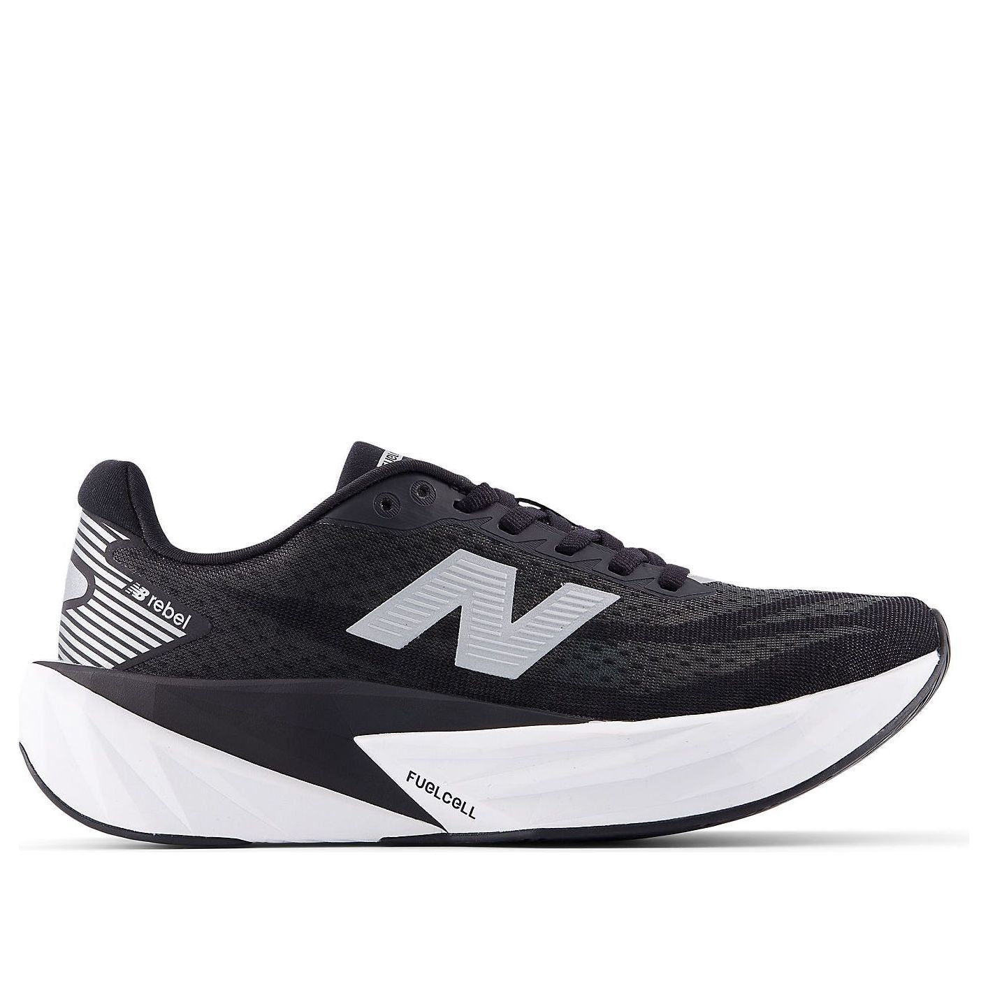 (WMNS) New Balance FuelCell Rebel v5 'Black White Silver' WFCXLK5