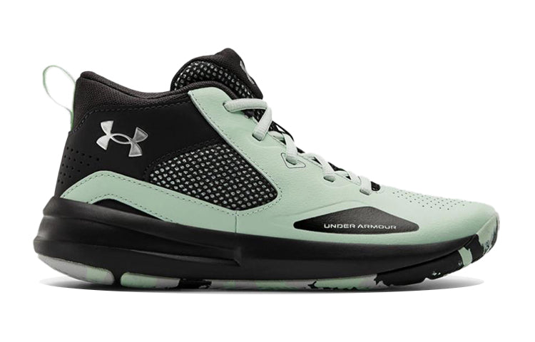 (GS) Under Armour Lockdown 5 Green/Black 3023533-402
