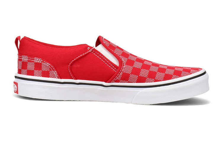 Vans Asher Low-Top Sneakers K Red/White VN0A45JR3RU