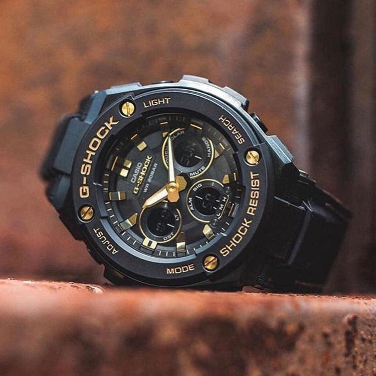 CASIO G-Shock G-Steel 'Black' GST-S300GL-1A