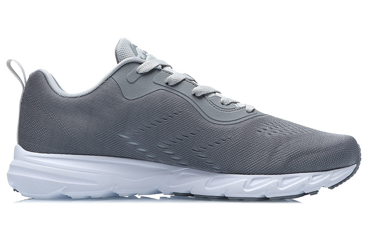 Li-Ning One Piece Lightweight Running Shoes 'Grey White' ARBR005-1