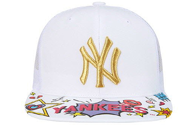 MLB New York Printing White Baseball Cap 32CPLA811-50W