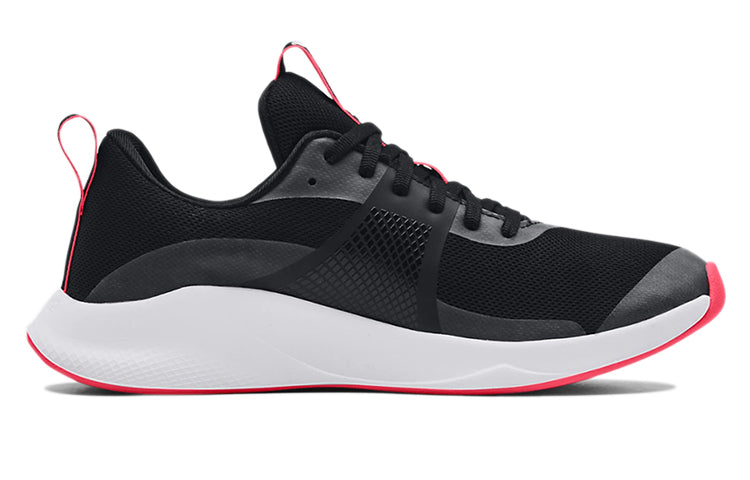 (WMNS) Under Armour Charged Aurora 'Black Red White' 3022619-002