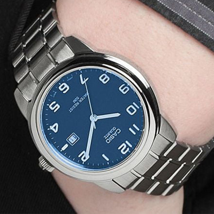 CASIO Male DRESS Japan / South Korea Fashion Quartz Waterproof Analog Mens MTP-1221A-2AV