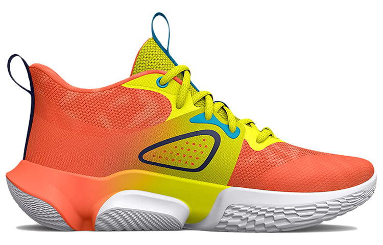 (WMNS) Under Armour Flow Breakthru 3 E24 'Panic Orange Yellow Ray' 3026805-800
