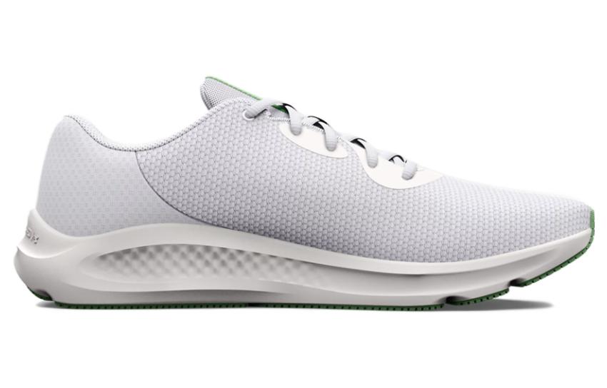 (WMNS) Under Armour Charged Pursuit 3 Twist 'White Green' 3026692-100