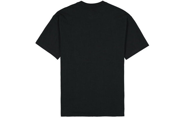 Men's Nike Rugby Logo Printing Sports Short Sleeve Black T-Shirt DM2353-010