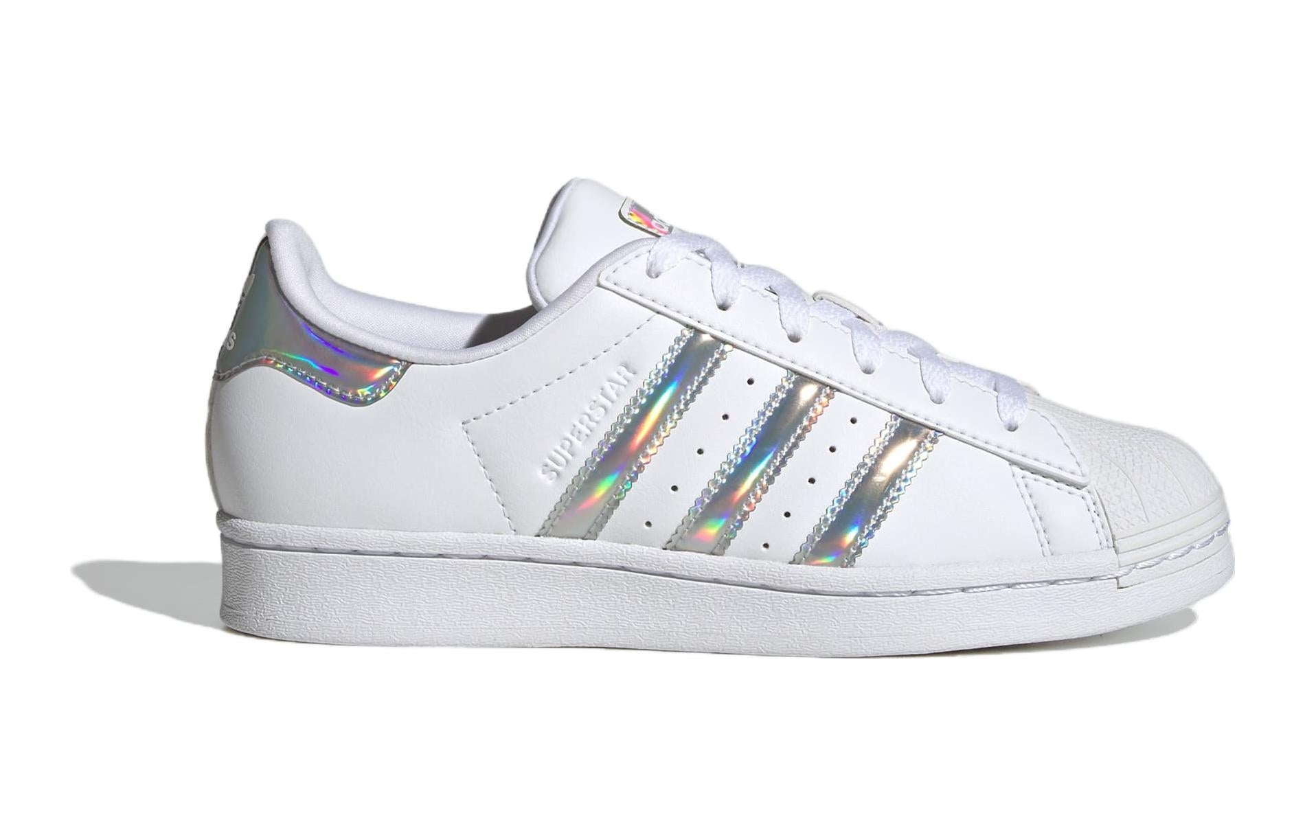 (GS) adidas Superstar 'White Iridescent' IG0238