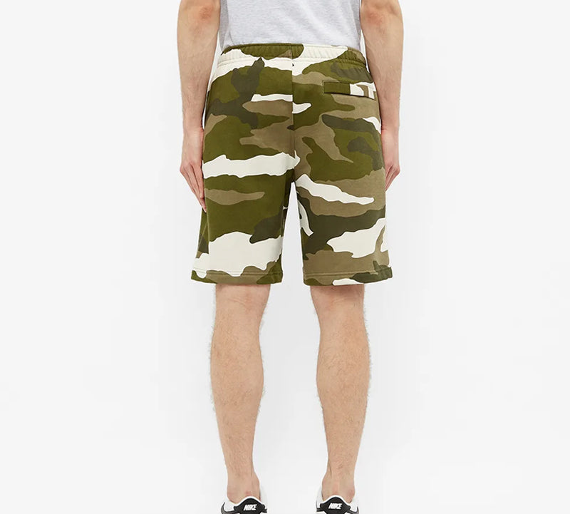 Nike Military flavor Loose Shorts Camouflage Army green CJ9931-223