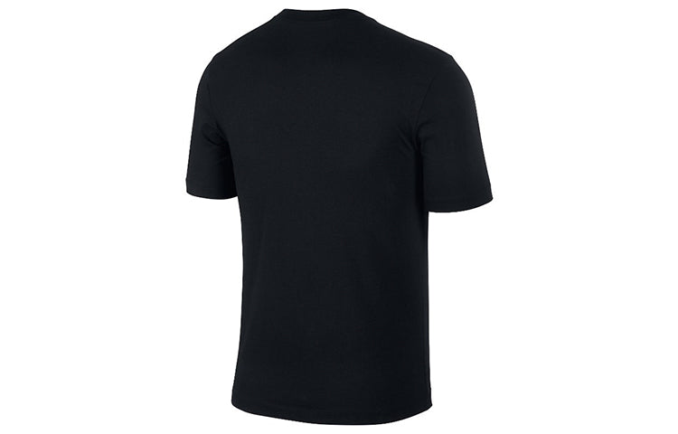 Nike Men's Sportswear Tee Icon Futura Casual Sport Alphabet Printing Round NeckShort Sleeve Men's Black AR5004-010