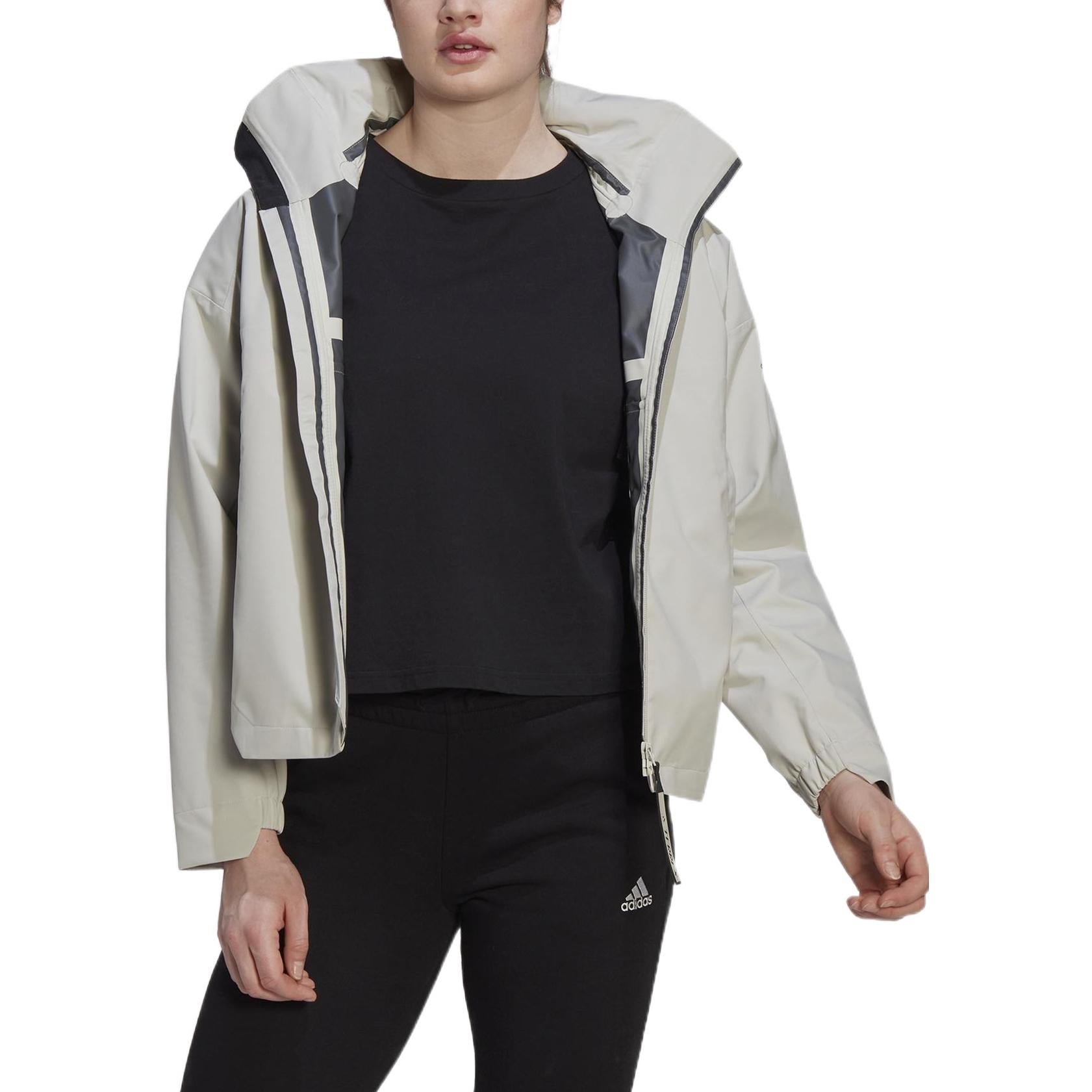 (WMNS) adidas Terrex CT Myshelter RAIN.RDY Jackets 'Beige' HG6024