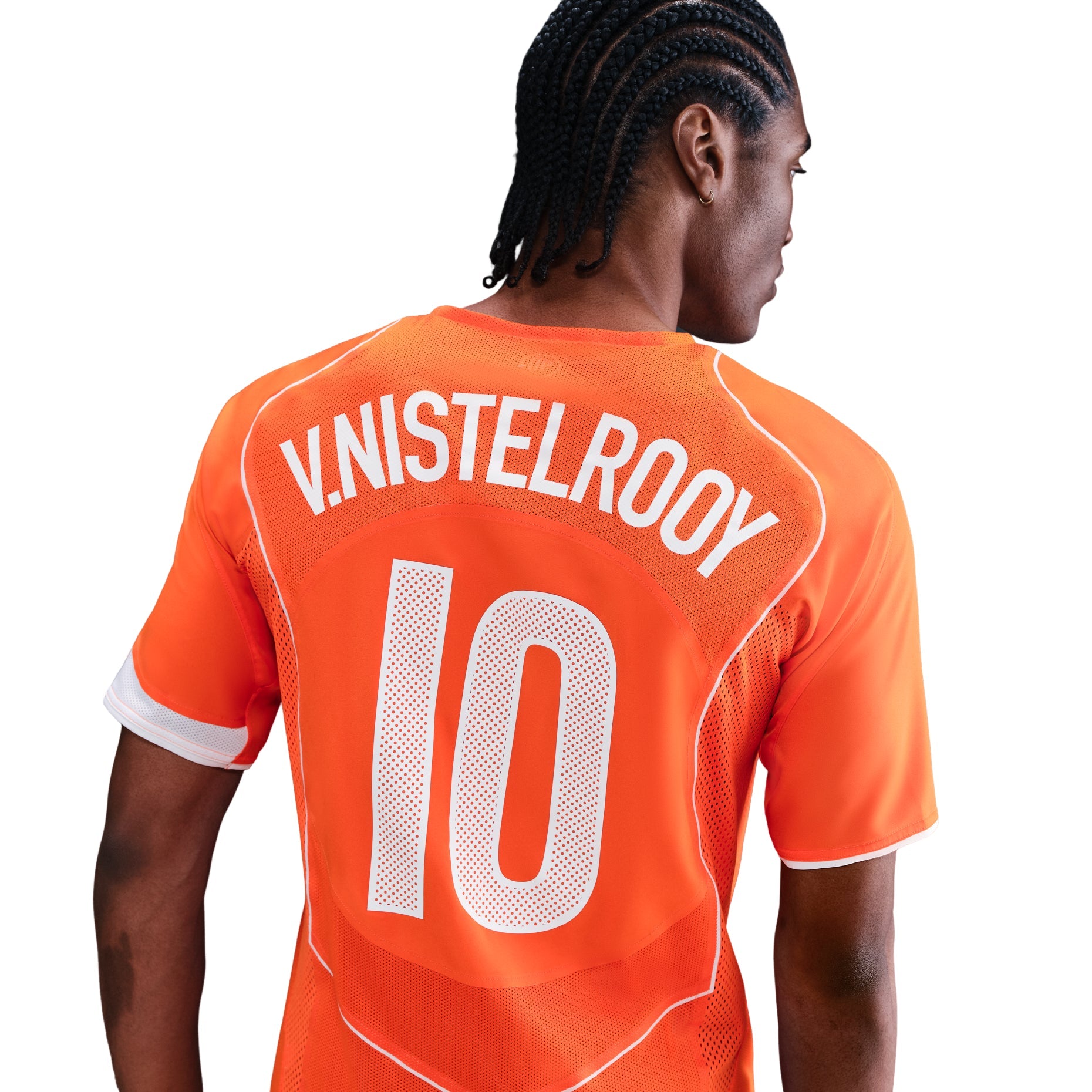 Nike x Ruud van Nistelrooy Netherlands 2004 Total 90 Reissue Jersey 'Orange Black' IF2942-819