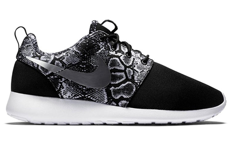 (WMNS) Nike Roshe One Print 'Black' 599432-003