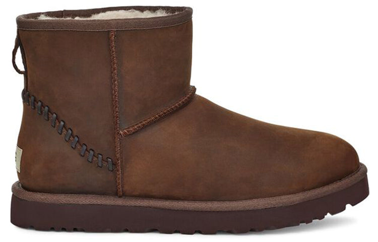 UGG Classic Mini Deco Snow Boots Brown 1115050-CHE