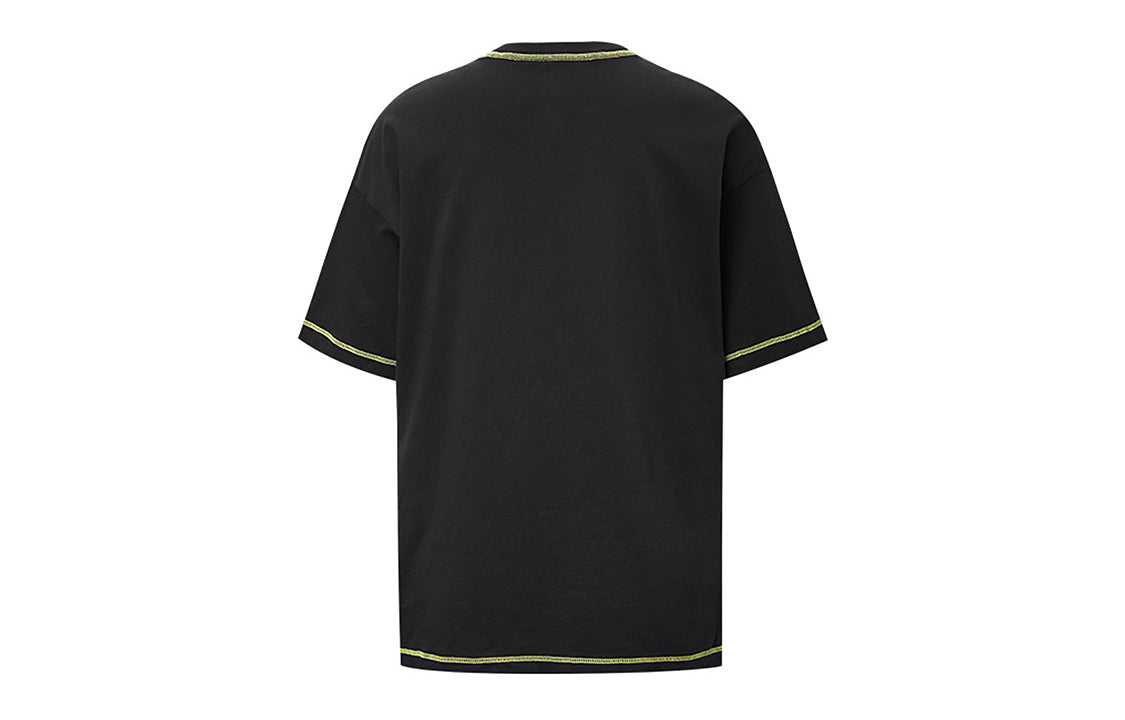 Converse Sports Loose Casual Short Sleeve Black 10018923-001