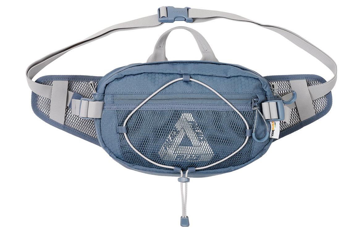 Palace Cordura Eco Hex Ripstop Bun Waist Bag 'Grey' P24BAG006