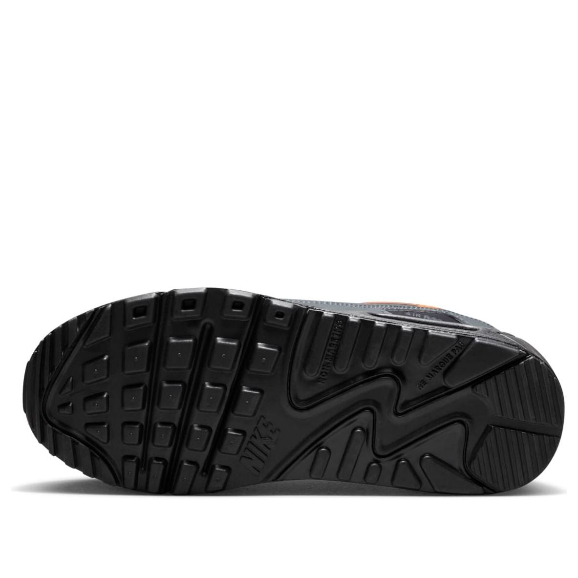 (GS) Nike Air Max 90 Next Nature 'Multi-Swoosh - Smoke Grey Mandarin' FN7785-001