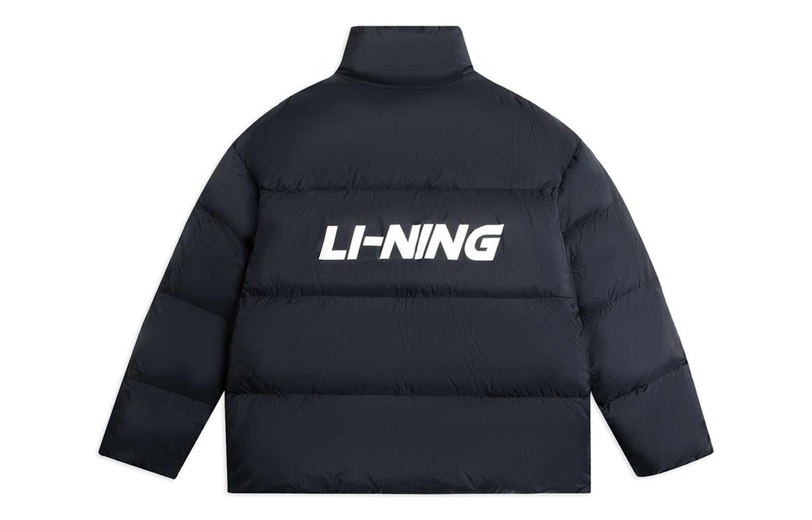 Li-Ning Graphic Short Down Jacket 'Black' AYMS337-1