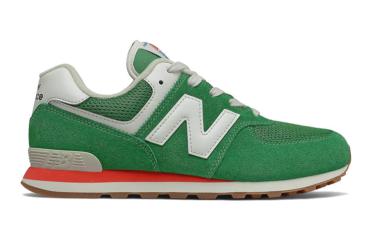 New Balance 574 Series K White/Green GC574HE2