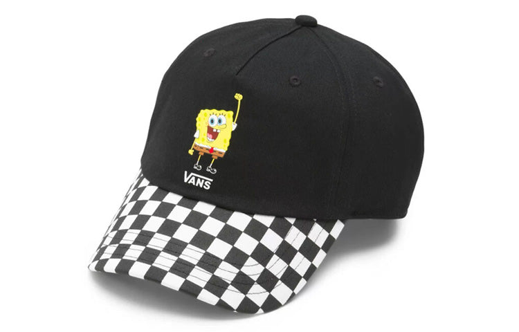 Vans x SpongeBob Court Side Hat 'Black White Yellow' VN0A5I3CYZJ