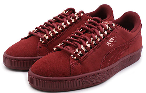 (WMNS) PUMA S SUEDE CLASSIC X CHAINS POMEGRANATE 367352-03