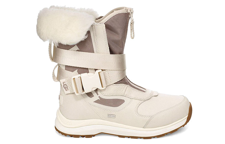 (WMNS) UGG Tahoe Snow Boots White 1103848-JSM