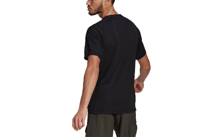 adidas Round Neck Forked Loose Black H31072