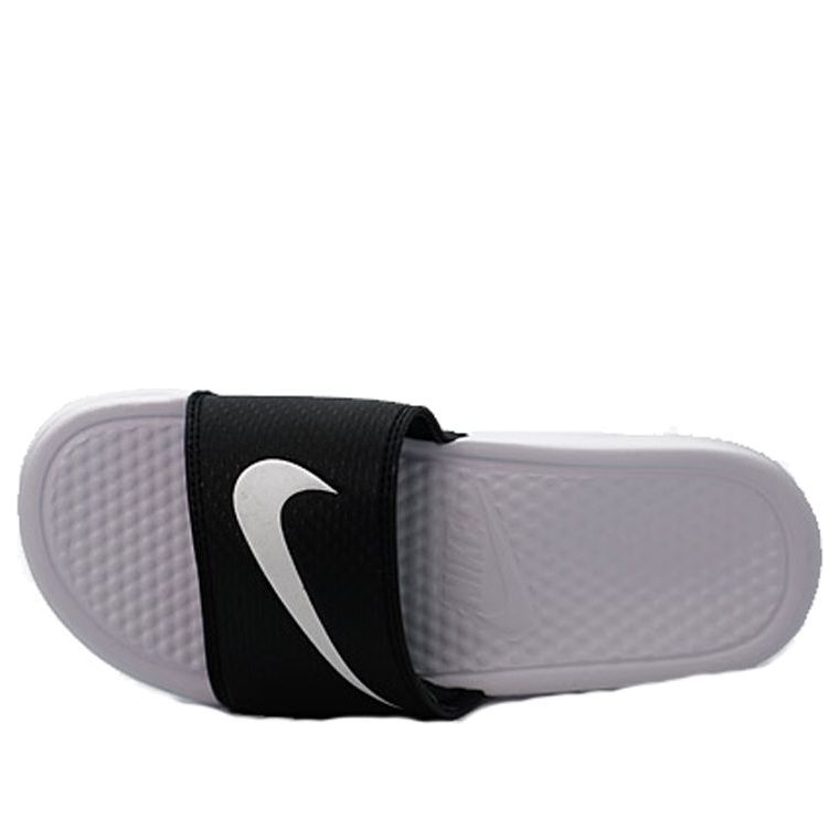 Nike benassi JDI White Athleisure Casual Sports Shoe Black White 312618-019